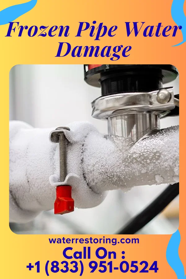 Frozen Pipe Water Damage in Anmoore, WV